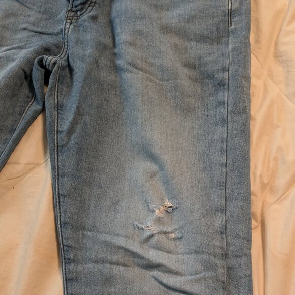 EZY Ultra Stretch Jeans - Faded & Distressed, Size L - Picture 8 of 9